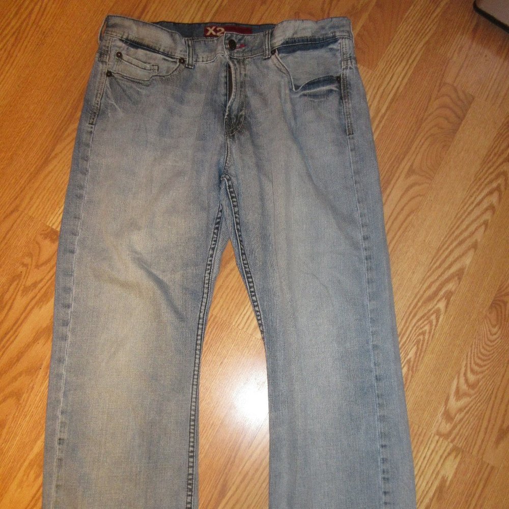 EXPRESS X2 Denim Laboratory Boot Cut Jeans 38x34